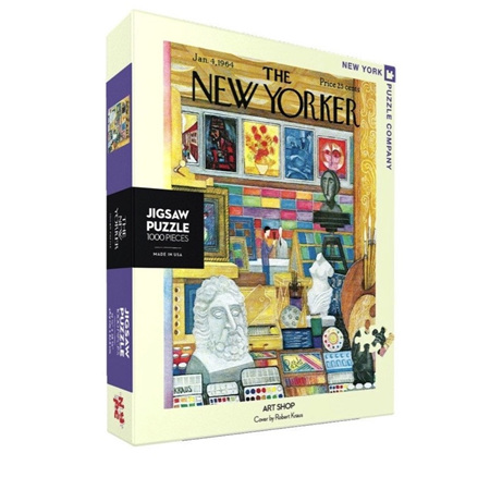 New York Puzzle Company 1000 Piece Jigsaw Puzzle : Art Shop