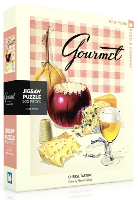 New York Puzzle Company 1000 Piece  Jigsaw Puzzle: Cheese Tasting