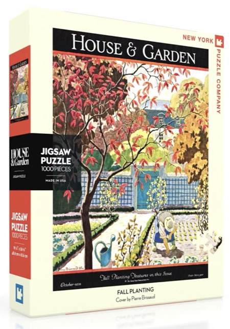 New York Puzzle Company 1000 Piece  Jigsaw Puzzle: Fall Planting