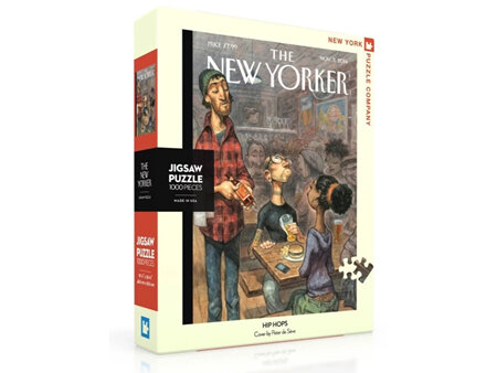 New York Puzzle Company 1000 Piece Jigsaw Puzzle: Hip Hops