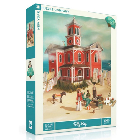 New York Puzzle Company 1000 Piece Jigsaw Puzzle: Janet Hill - Folly Bay