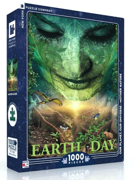 New York Puzzle Company 1000 Piece Jigsaw Puzzle: Mother Nature
