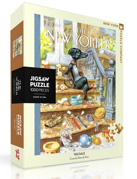 New York Puzzle Company 1000 Piece Jigsaw Puzzle :  Tag Sale