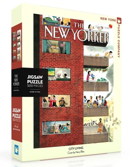 New York Puzzle Company 500 Piece Jigsaw Puzzle: City Living