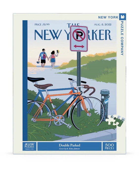New York Puzzle Company Double Parked 1000 Piece Puzzle