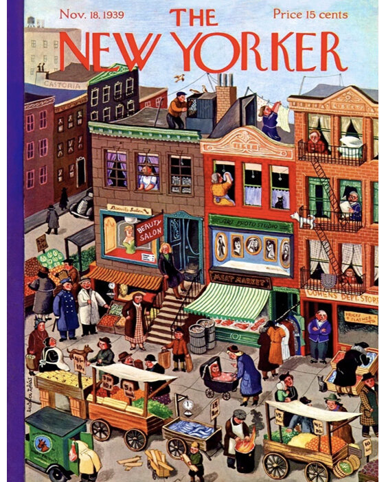 New York Puzzle Company The New Yorker Main Street 1000 Piece Puzzle