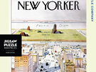 New York Puzzle Company The New Yorker View of the World 1000 Piece Puzzle