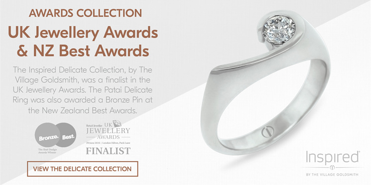 New Zealand Best Awards Winner and UK Jewellery Awards