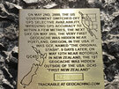 new zealand first geocache tribute plaque memorial geocoin, geocaching trackable