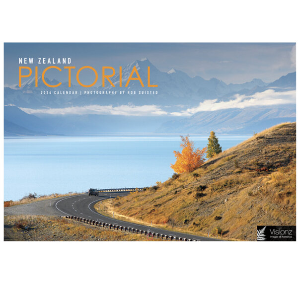 New Zealand Pictorial 2024 Mini Wall Calendar