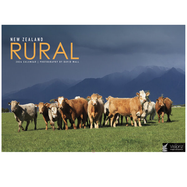 New Zealand Rural 2024 Wall Calendar