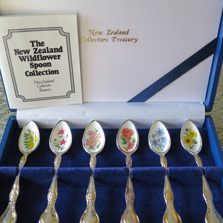 New Zealand Wildflower Spoon Collection