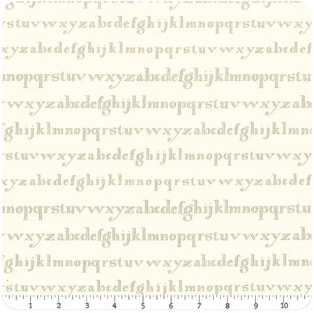 Newport Alphabet Ivory and Tan 14935-21