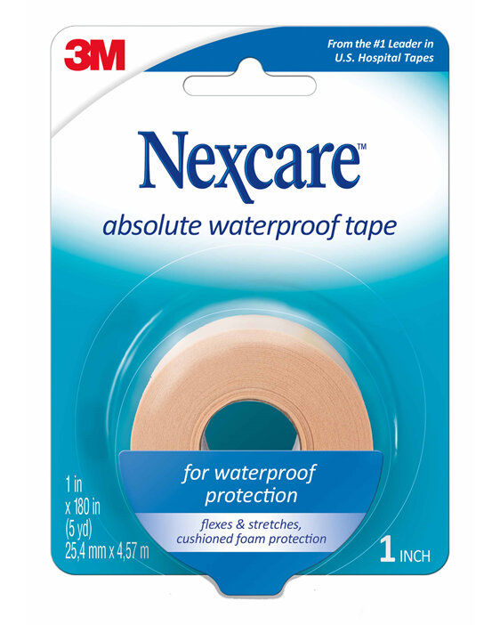 Nexcare Absolute Waterproof Tape 2.5cm x 4.5m