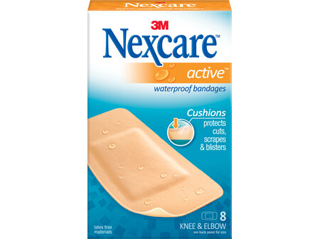 Nexcare Active Knee/Elbow W/Proof 8