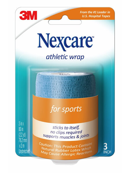 Nexcare Athletic Wrap 76.2 Mm X 2 M Blue