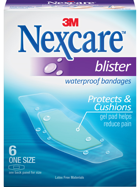 Nexcare Blister W/Proof Plasters 6