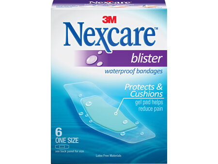 Nexcare Blister W/Proof Plasters 6