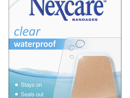 Nexcare Clear W/Proof Bandage Knee&Elbow 8