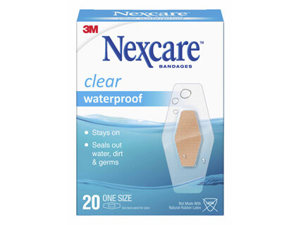 Nexcare Clear W/Proof Bandages One Size 20