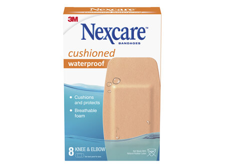 Nexcare Cushioned W/Proof Knee/Elbow 8