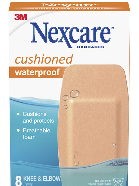 Nexcare Cushioned W/Proof Knee/Elbow 8