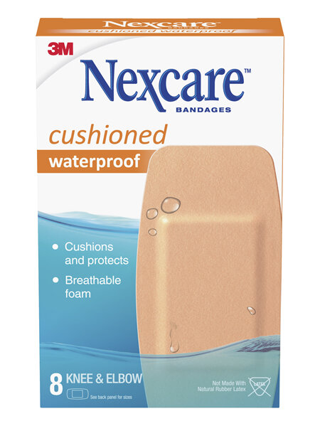 Nexcare Cushioned W/Proof Knee/Elbow 8