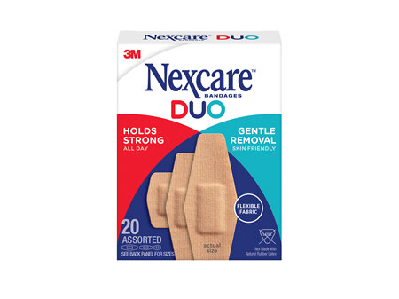 NEXCARE DUO ASSORTED BANDAGES 20