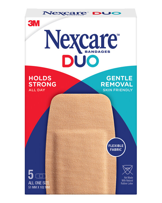 Nexcare™ Duo Bandages All One Size 5's