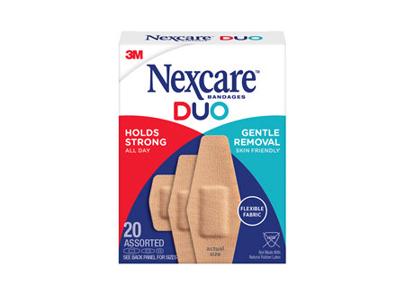 Nexcare™ Duo Bandages Assorted 20's