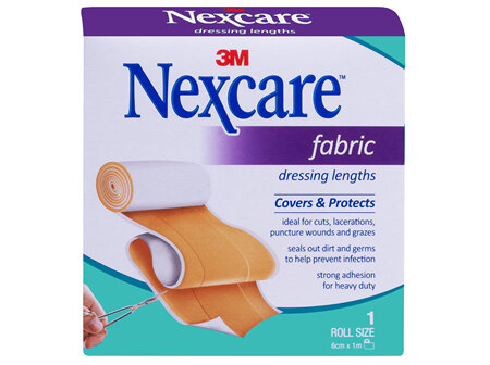 Nexcare Fabric Dres Length  6Cm X 1M