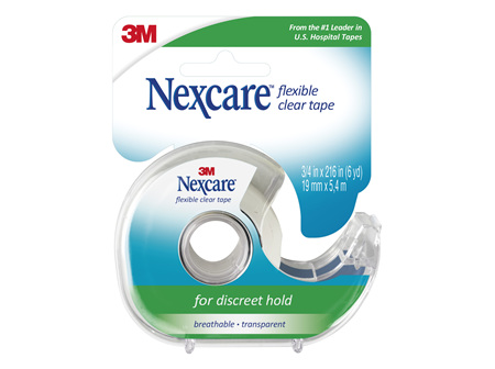 Nexcare Flexible Clear Tape 19 Mm X  6.4 M
