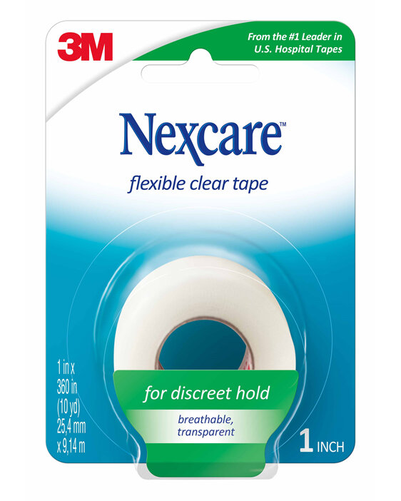 NEXCARE FLEXIBLE CLEAR TAPE 25MM x 9.1M