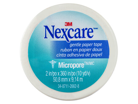 Nexcare Gentle Paper Tape 50Mm X 9.1M