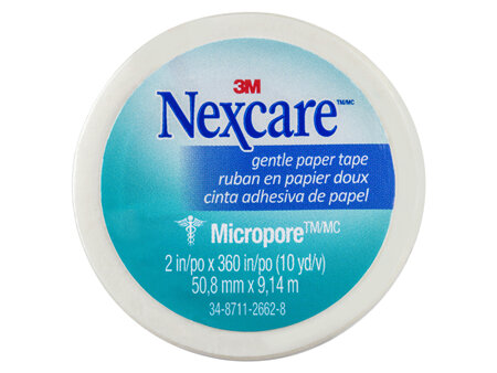 Nexcare Gentle Paper Tape 50Mm X 9.1M