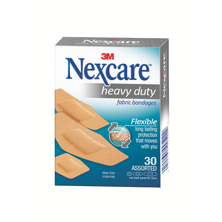 Nexcare Hd Fabric Bndge Asstd 30