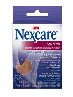 Nexcare Heel Blis Comf Cush 4 Pad 7X4.5Cm