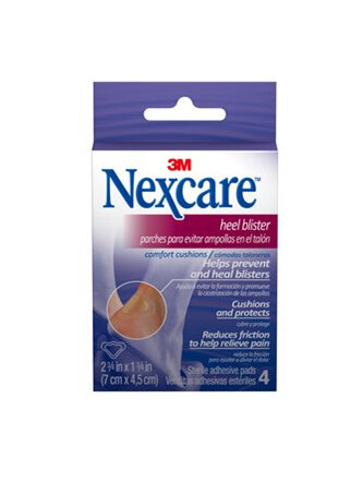 Nexcare Heel Blis Comf Cush 4 Pad 7X4.5Cm