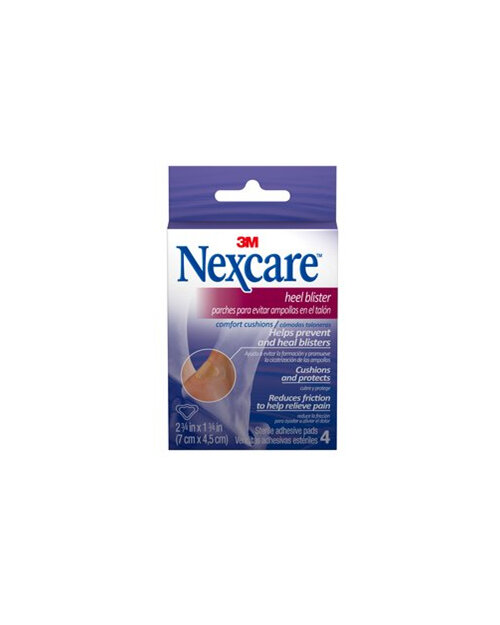 Nexcare Heel Blis Comf Cush 4 Pad 7X4.5Cm