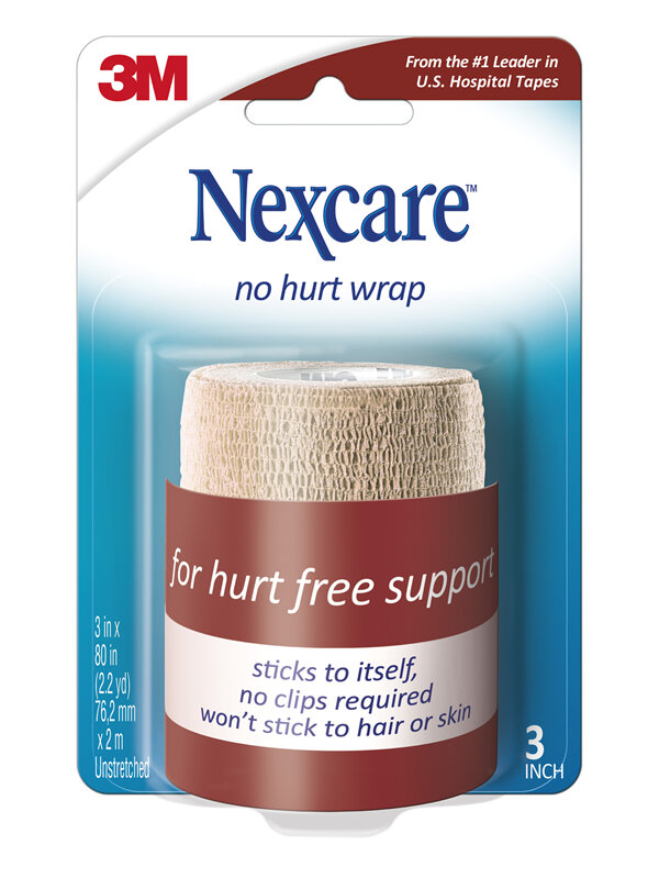 Nexcare No Hurt Wrap 75 Mm X 2 M