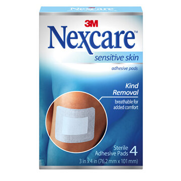 NEXCARE Sensitive Skin Adhesive Pads 4