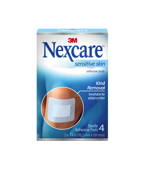 NEXCARE Sensitive Skin Adhesive Pads 4