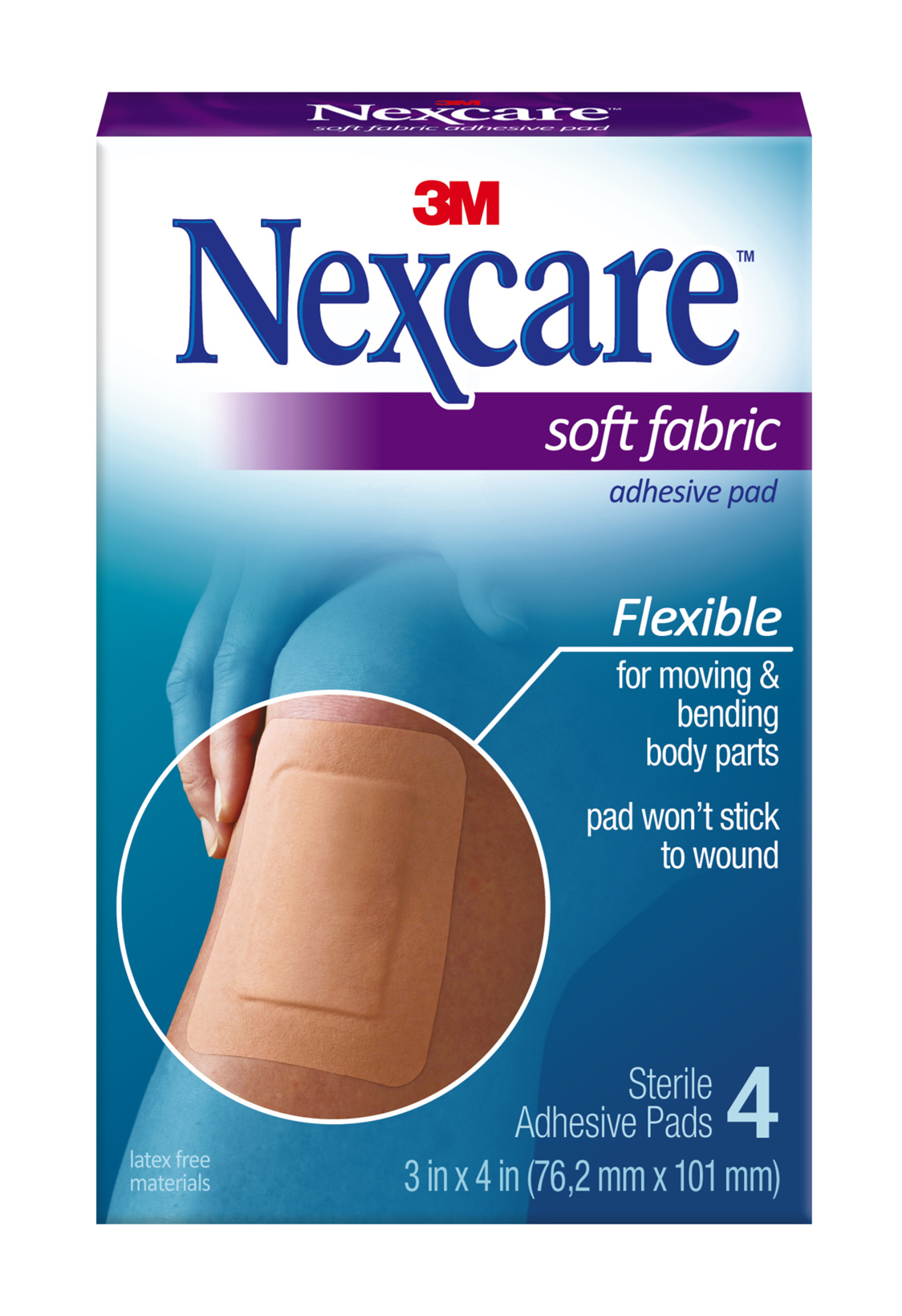 Soft pads. 3 M Nexcare Tape Cutting Dressing Soft Soft 1 m x 8mm.