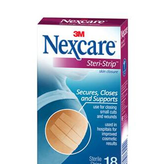 Nexcare Steri-Strip (12X100Mm) 18 Slv/Box