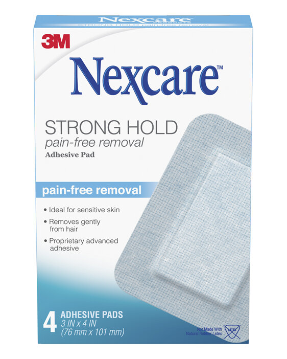 Nexcare Strong Hold Adhesive Pads 4