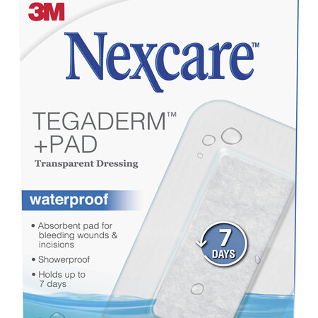 Nexcare Tegaderm+ Pad W/P Trans Dres 5/Box