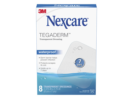 Nexcare™ Tegaderm™ Transparent Dressing 60mm x 70mm 8 Dressings