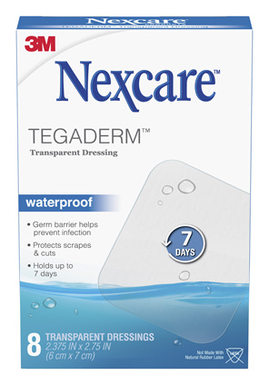 Nexcare Tegaderm W/Proof Trans Dress 8/Box