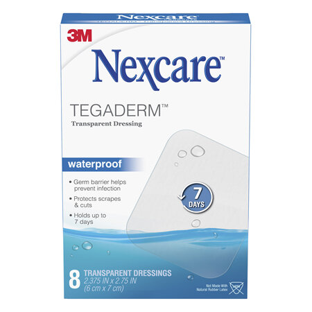 Nexcare Tegaderm W/Proof Trans Dress 8/Box