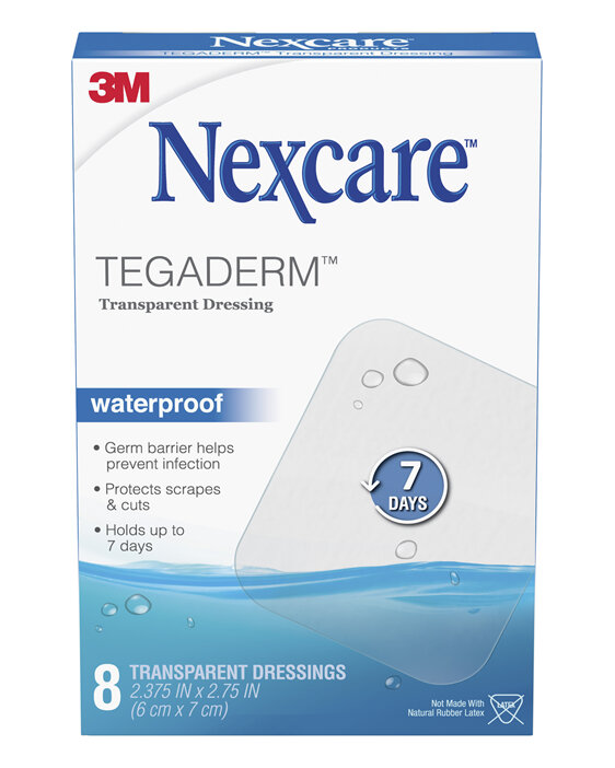 Nexcare Tegaderm W/Proof Trans Dress 8/Box